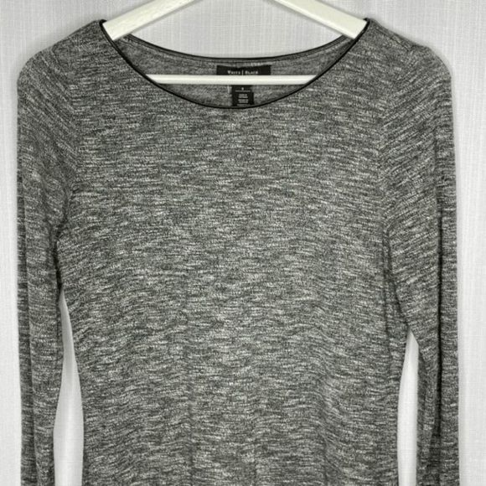 WHBM Gray Heather‎ Swing Shirt Dress